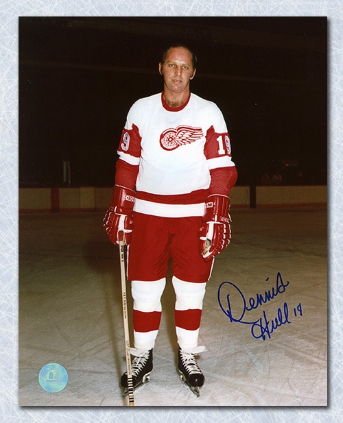 Dennis Hull Detroit Red Wings Autographed Signed 8x10 Photo