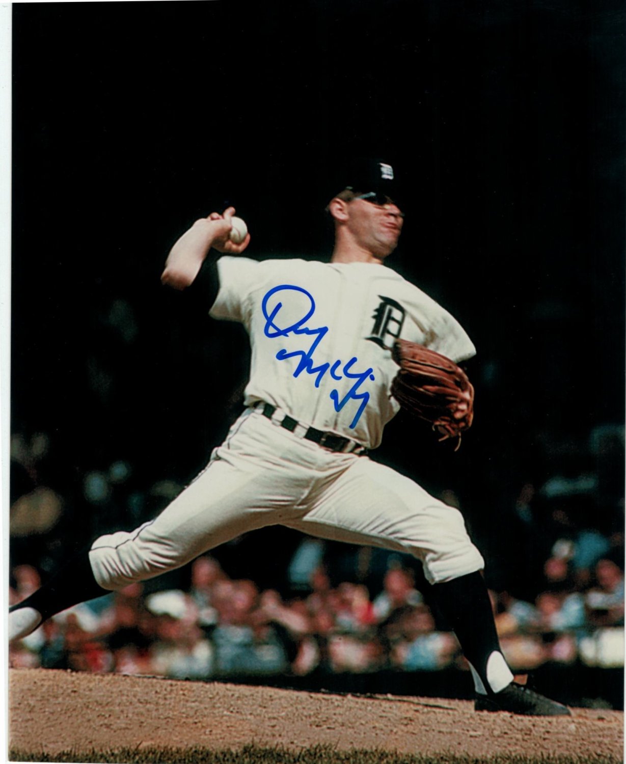 Denny McLain Autographed 8x10 Photograph