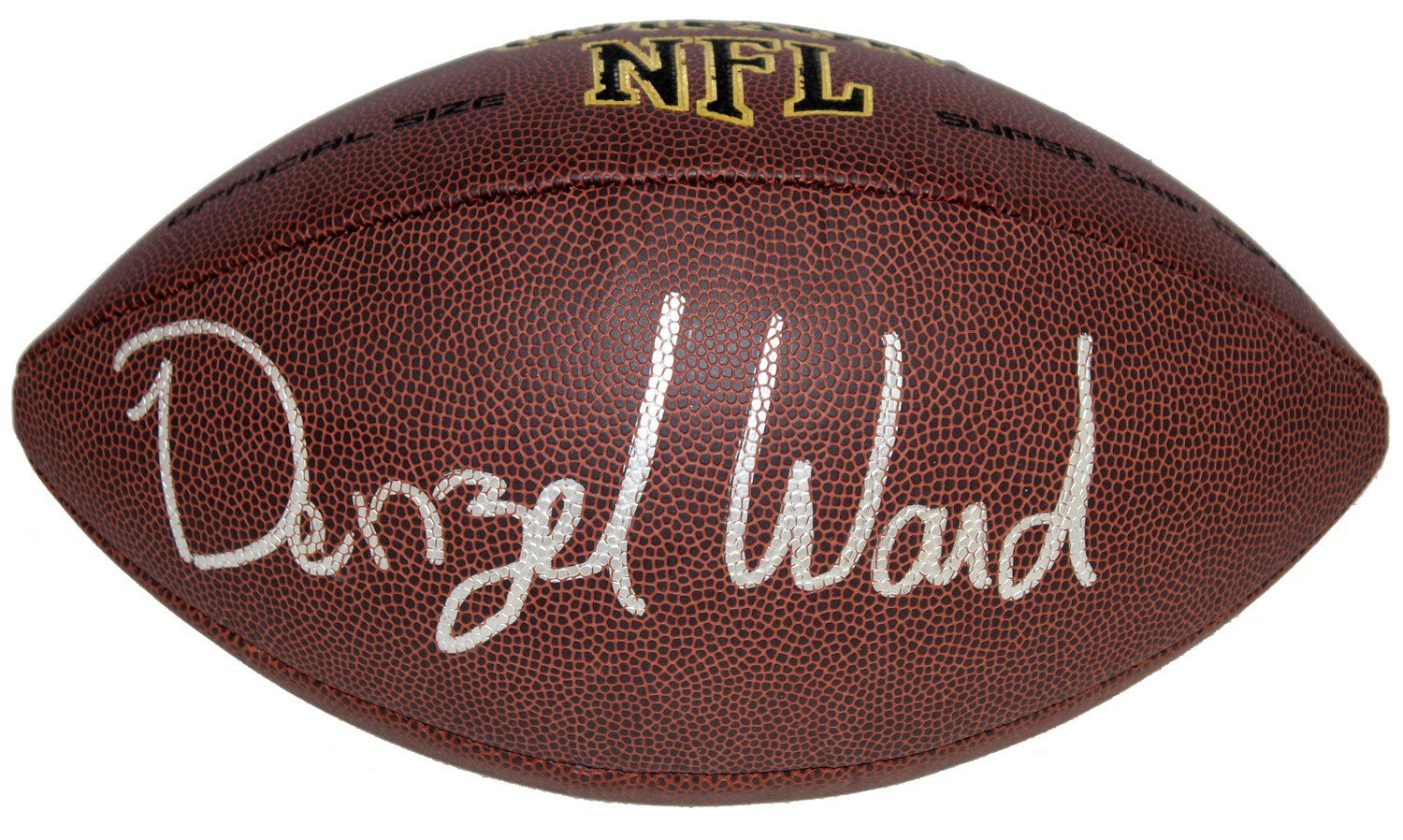 Denzel Ward Autographed Signed Wilson NFL Super Grip Football - PSA/DNA  Authentic