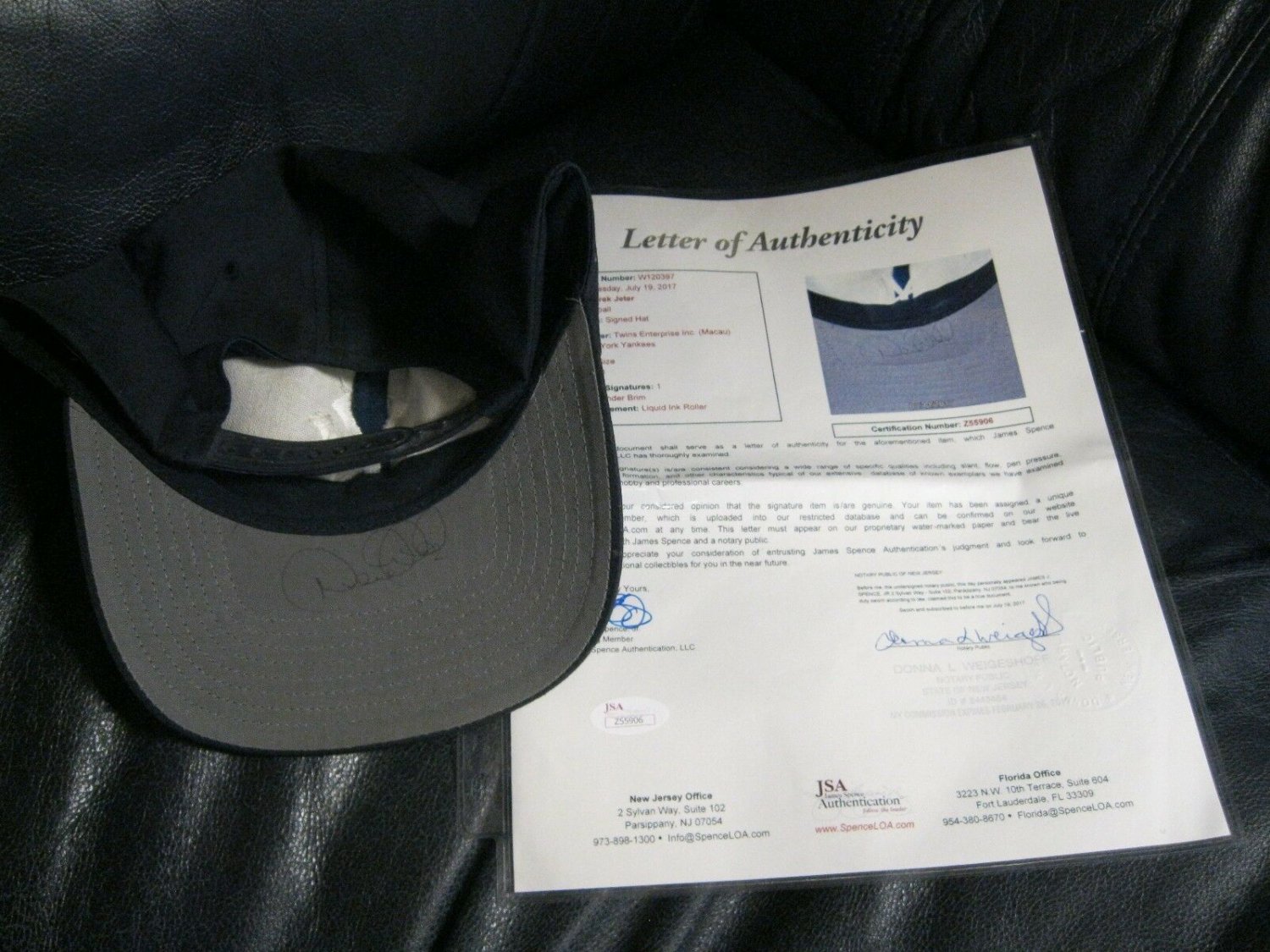 jeter hat