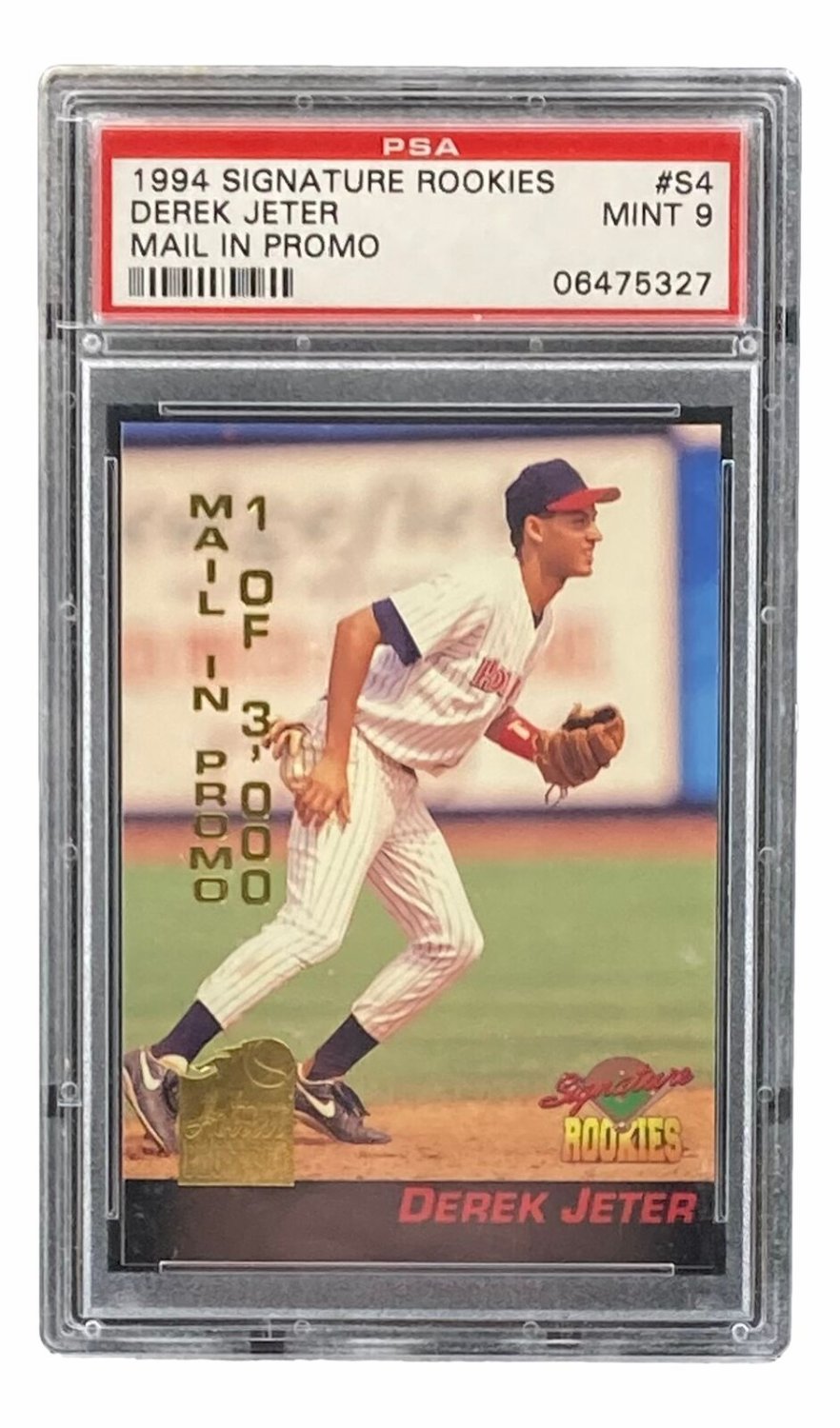 Derek Jeter Signed Autographed Rookie Card PSA Authentic Slabbed 1996 - All  Sports Custom Framing