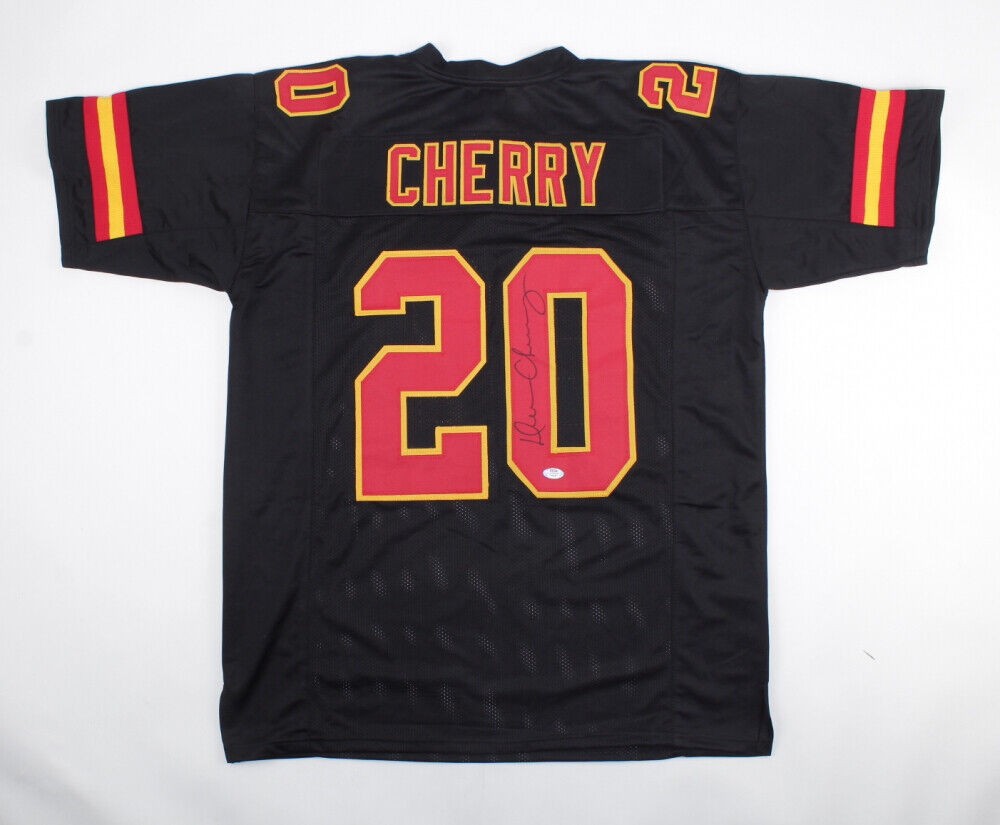 Deron Cherry Autographed Signed Kansas City Chiefs Throwback