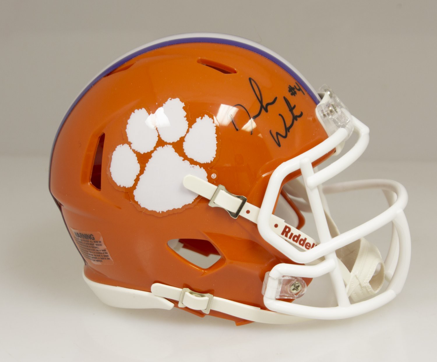 deshaun watson autographed helmet