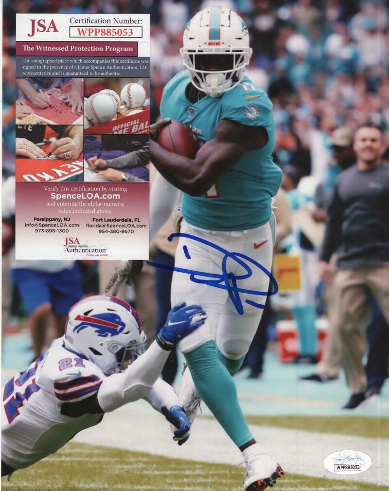 Devante Parker Autographed Signed Miami Dolphins 8X10 Photo JSA