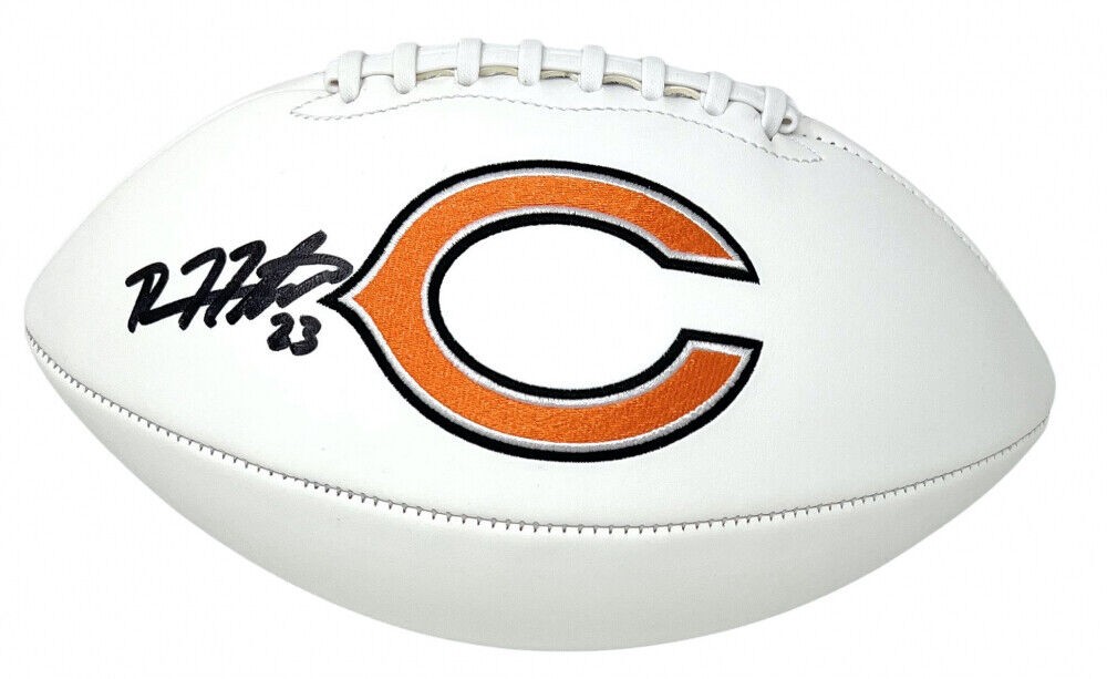 Devin Hester Autographed Signed Chicago Bears Logo Football (JSA