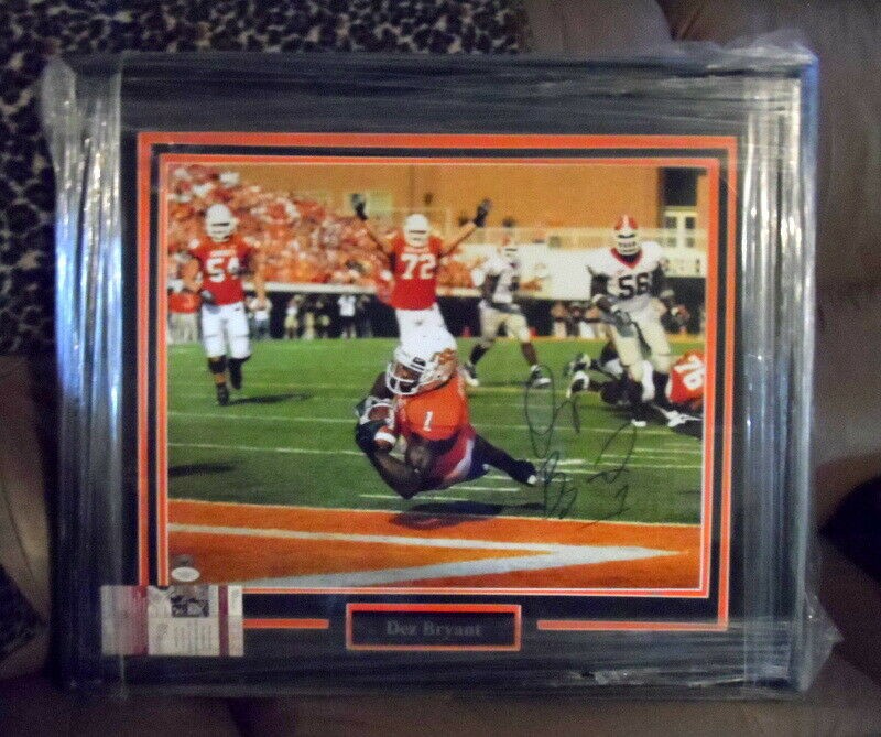 dez bryant autographed jersey