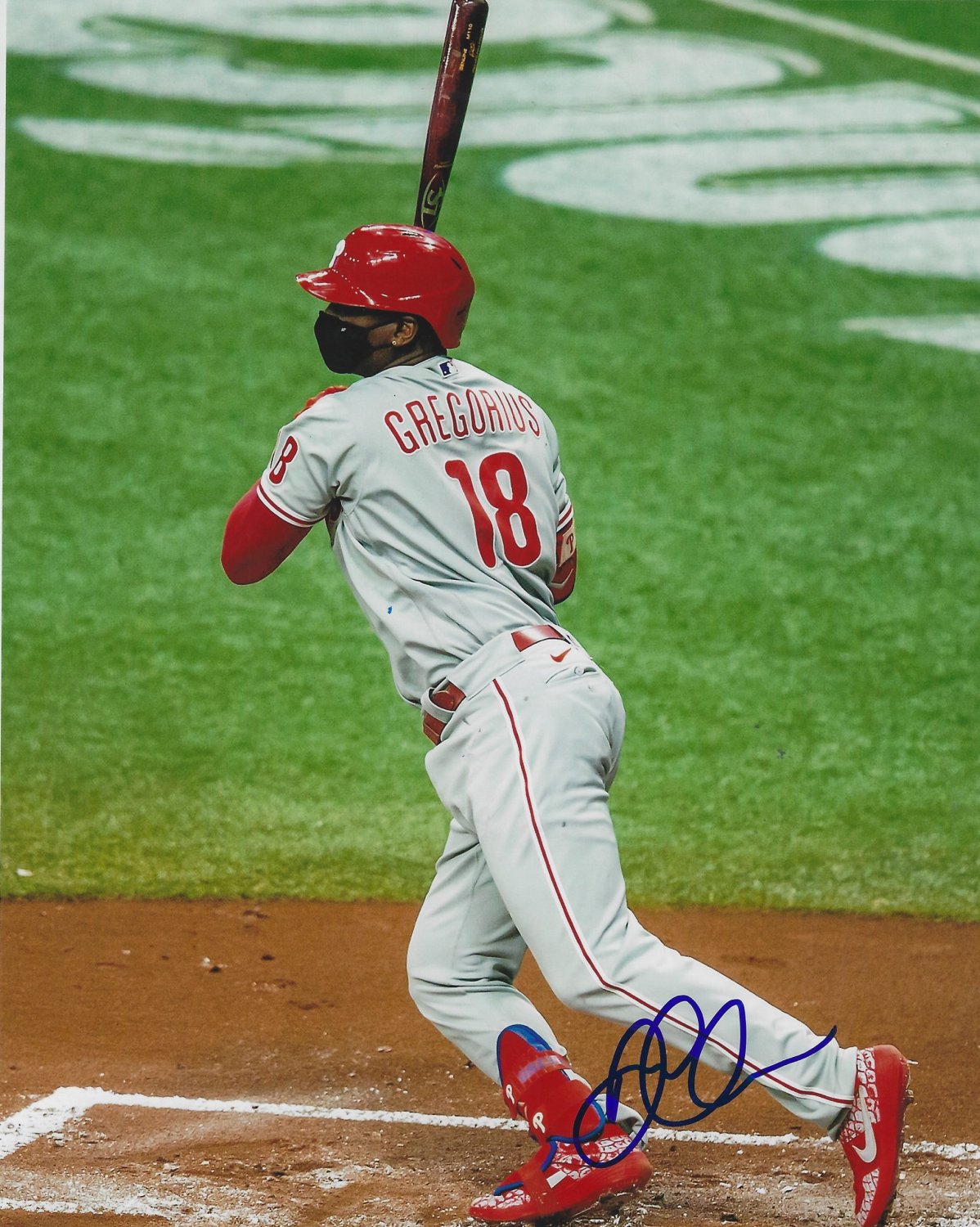 Didi Gregorius Autographed Signed 8X10 Philadelphia Phillies Photo