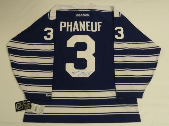 Dion Phaneuf Autographed Signed 2014 Toronto Maple Leafs Winter Classic Jersey Jsa Coa