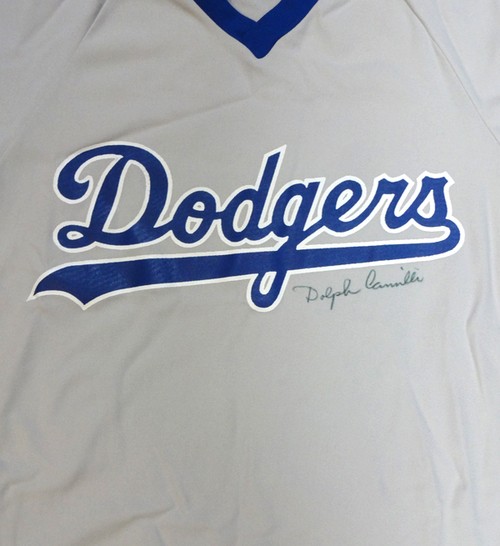 signed dodgers jersey