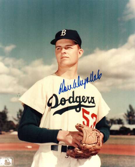 AWESOME DON DRYSDALE DODGERS GREAT COLOR PHOTO photo 8x10 