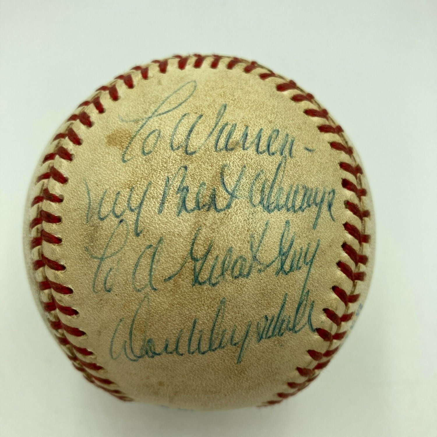 Don Drysdale Signed Baseball, Autographed Don Drysdale Baseball