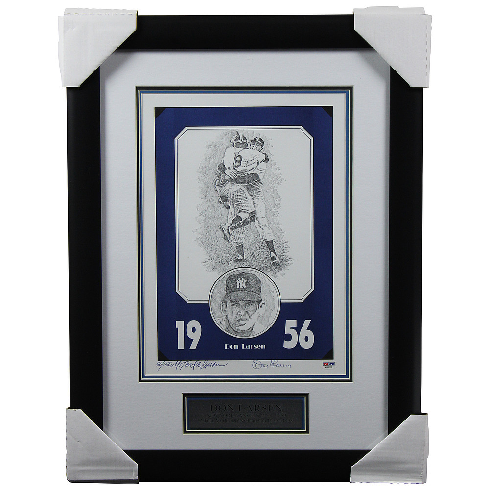 Don Larsen Memorabilia, Autographed Don Larsen Collectibles