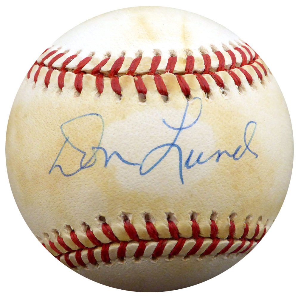 Don Lund Autographed Signed Official NL 