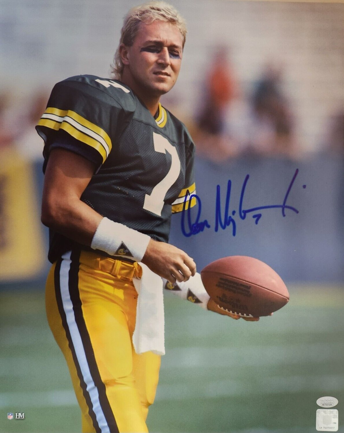 GREEN BAY PACKERS DON MAJKOWSKI AUTOGRAPHED 11x14 PHOTO JSA COA