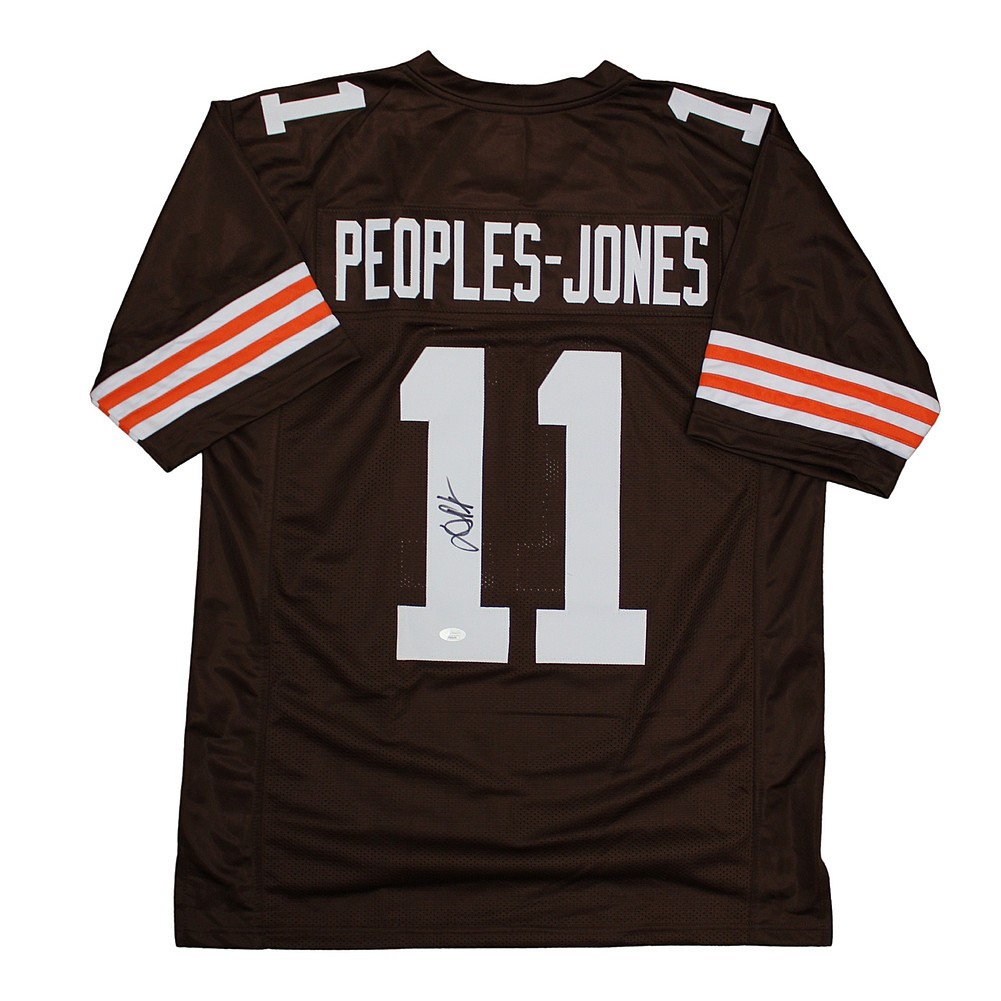 Donovan Peoples-Jones Cleveland Browns Autographed Signed Brown