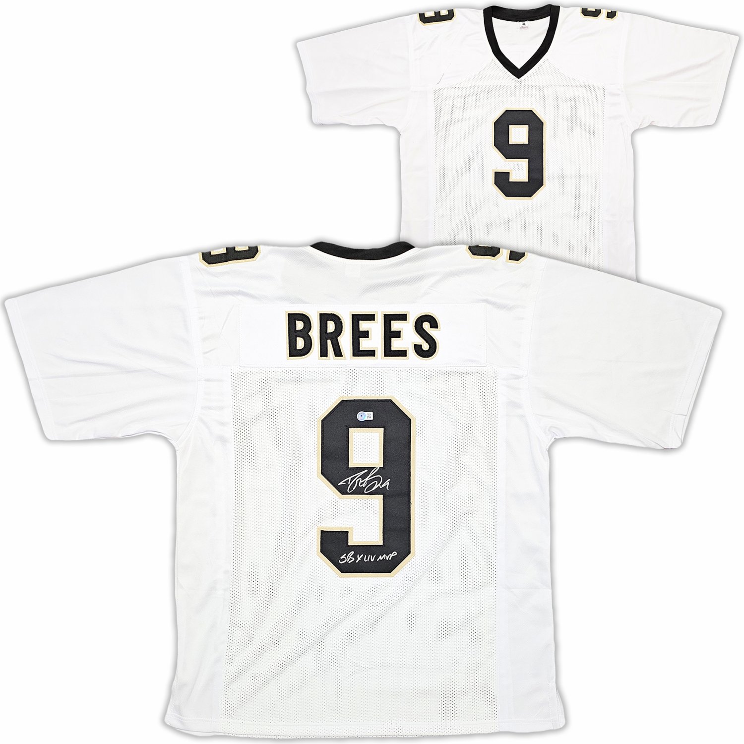 Drew Brees Autographed Signed Framed New Orleans Saints Jersey 