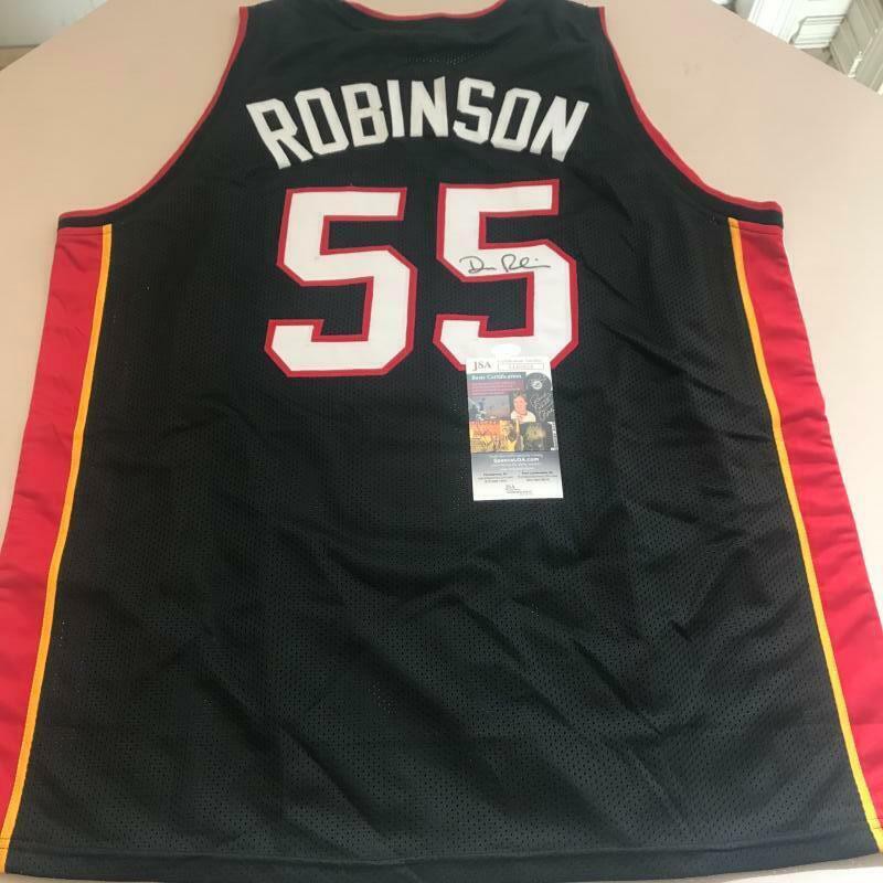 Duncan Robinson Autographed Signed Miami Heat Black Custom Xl Jersey JSA