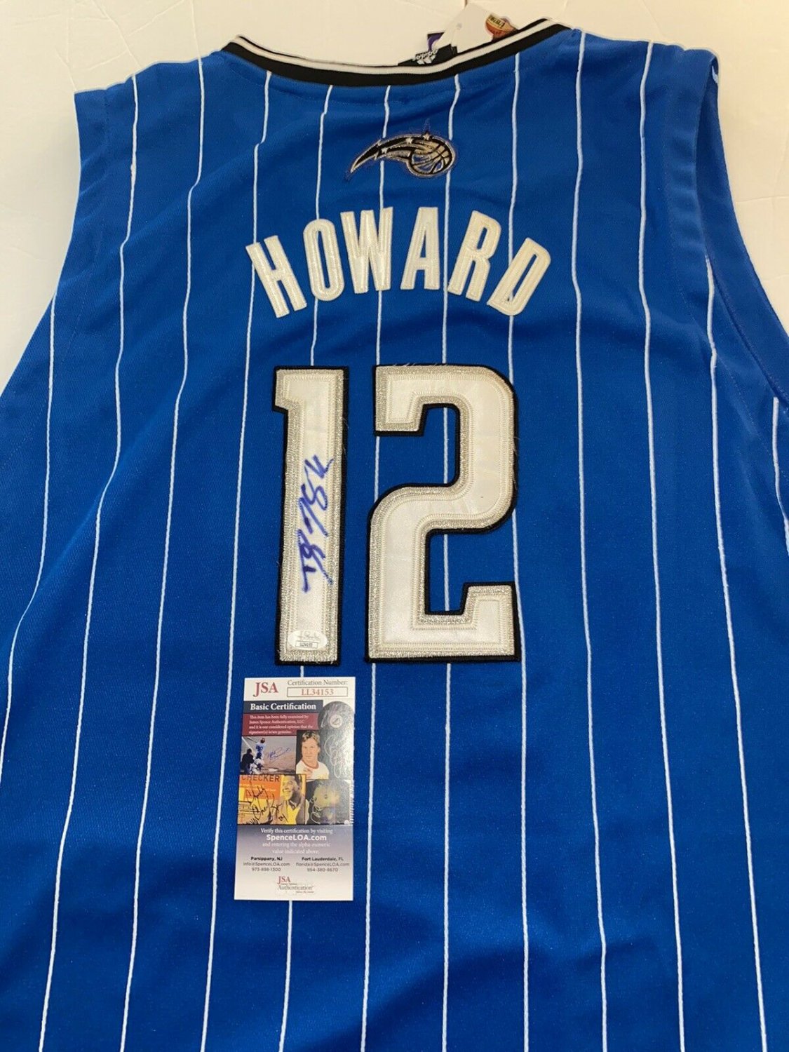 Dwight howard signed jersey clearance