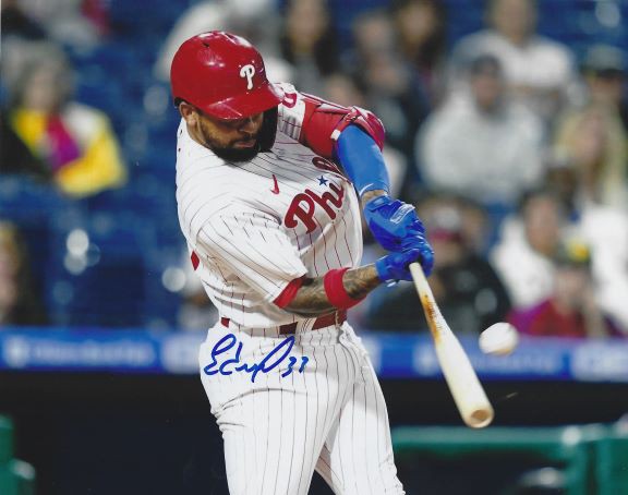 Edmundo Sosa Autographed Signed 8X10 Philadelphia Phillies Photo