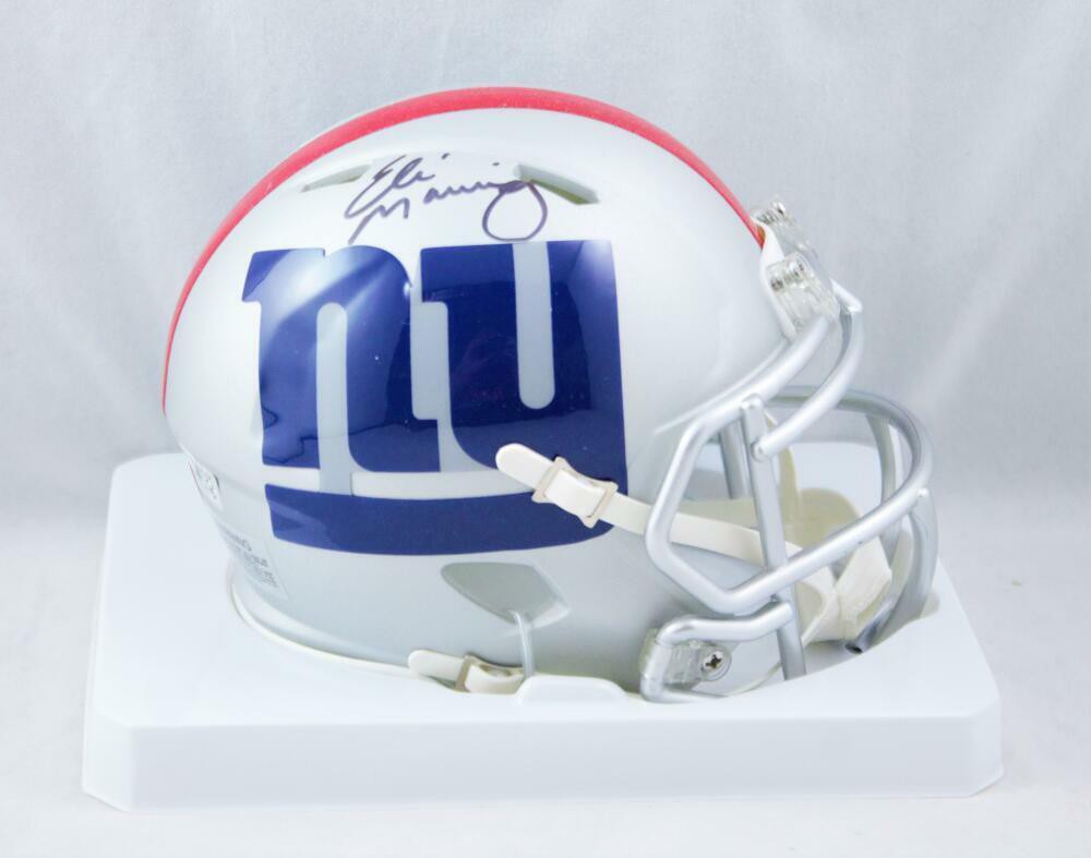 Eli Manning Autographed and Framed New York Giants Jersey