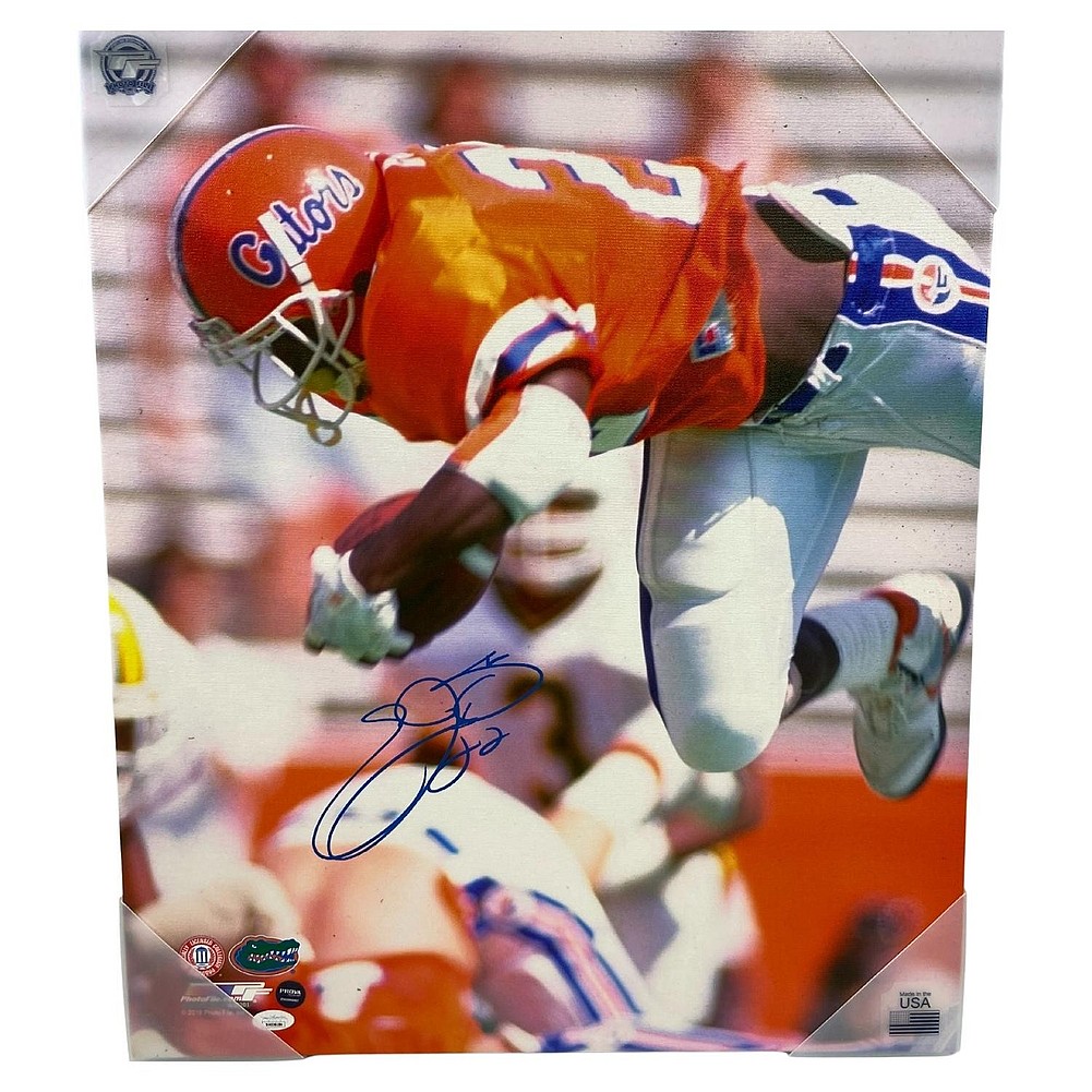 Emmitt Smith Autographed Signed Florida Gators 20x24 Stretched Canvas - JSA  Authentic