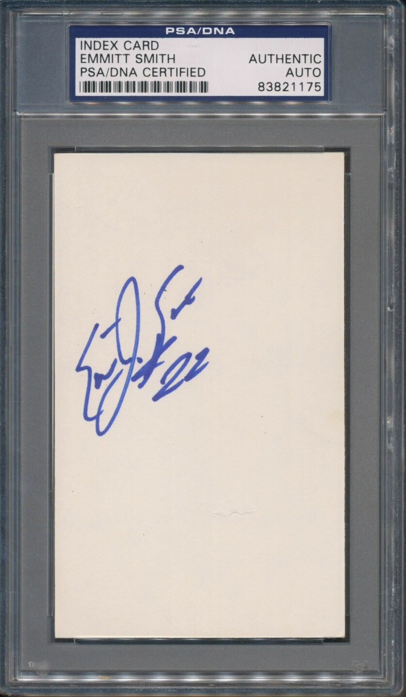 Emmitt smith memorabilia clearance