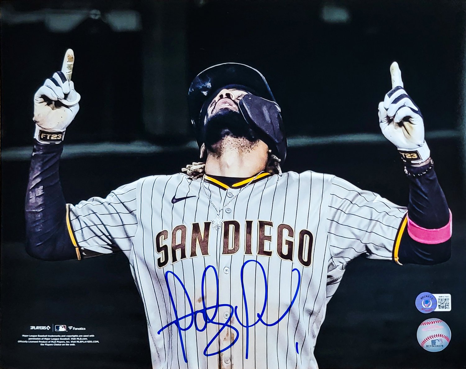 Fernando Tatis Jr. San Diego Padres Fanatics Authentic Autographed