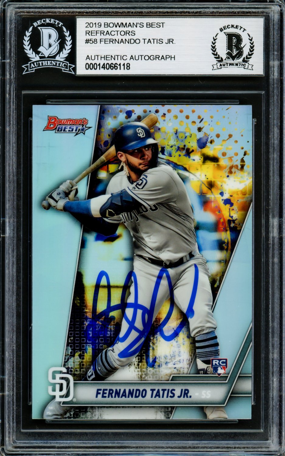 Fernando Tatis Jr. Autographed San Diego Padres Authentic Rookie