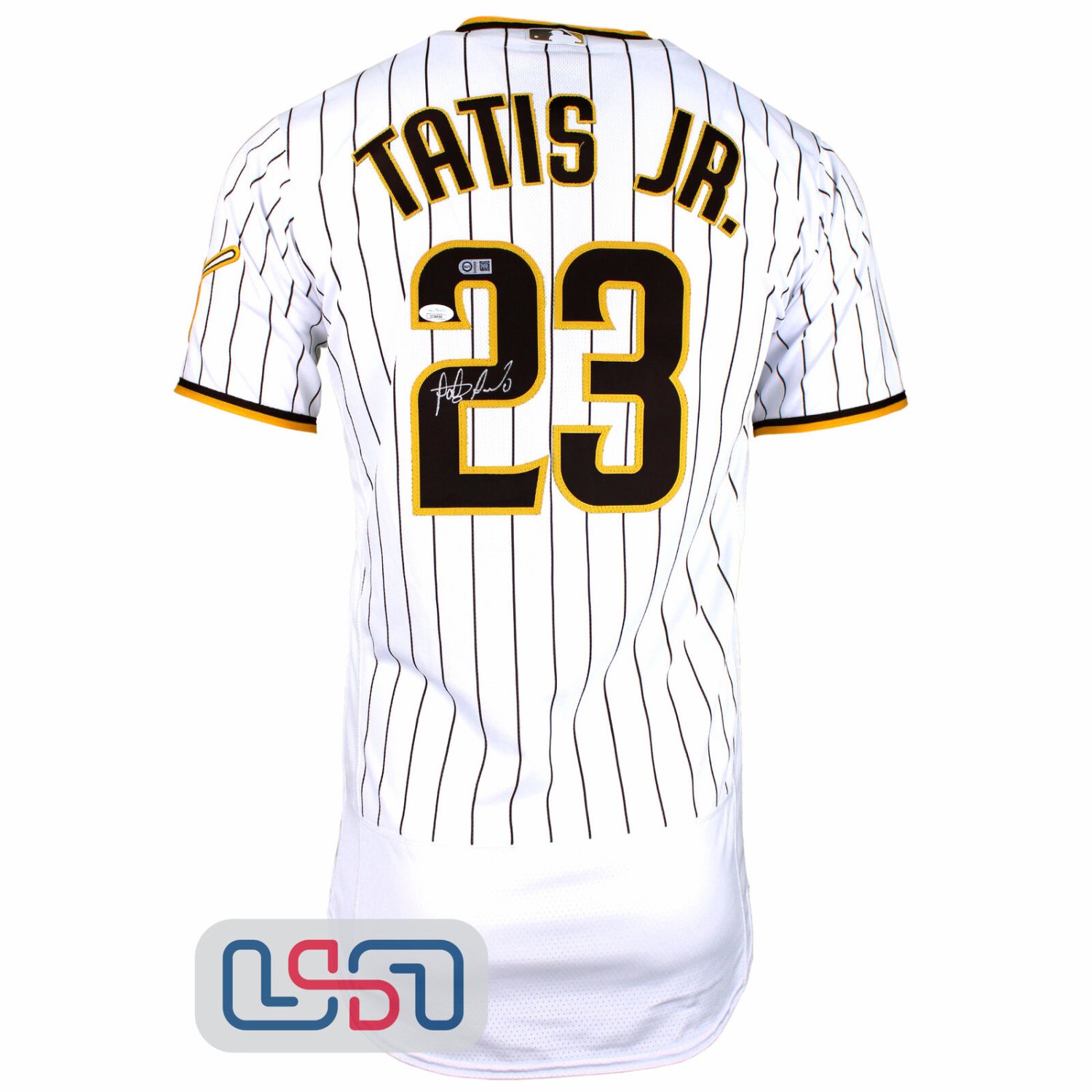 Fernando Tatis Signed San Diego Brown Jersey (JSA)