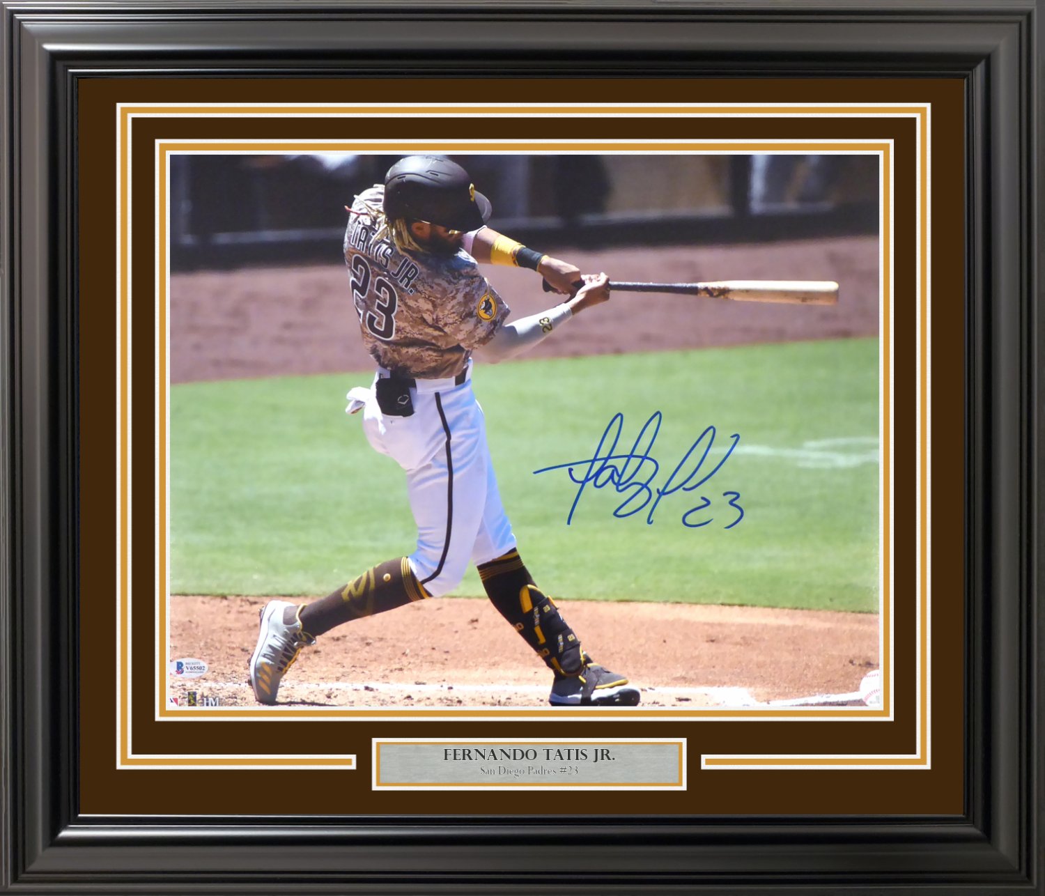 Fernando Tatis Jr Autographed and Framed San Diego Padres Jersey