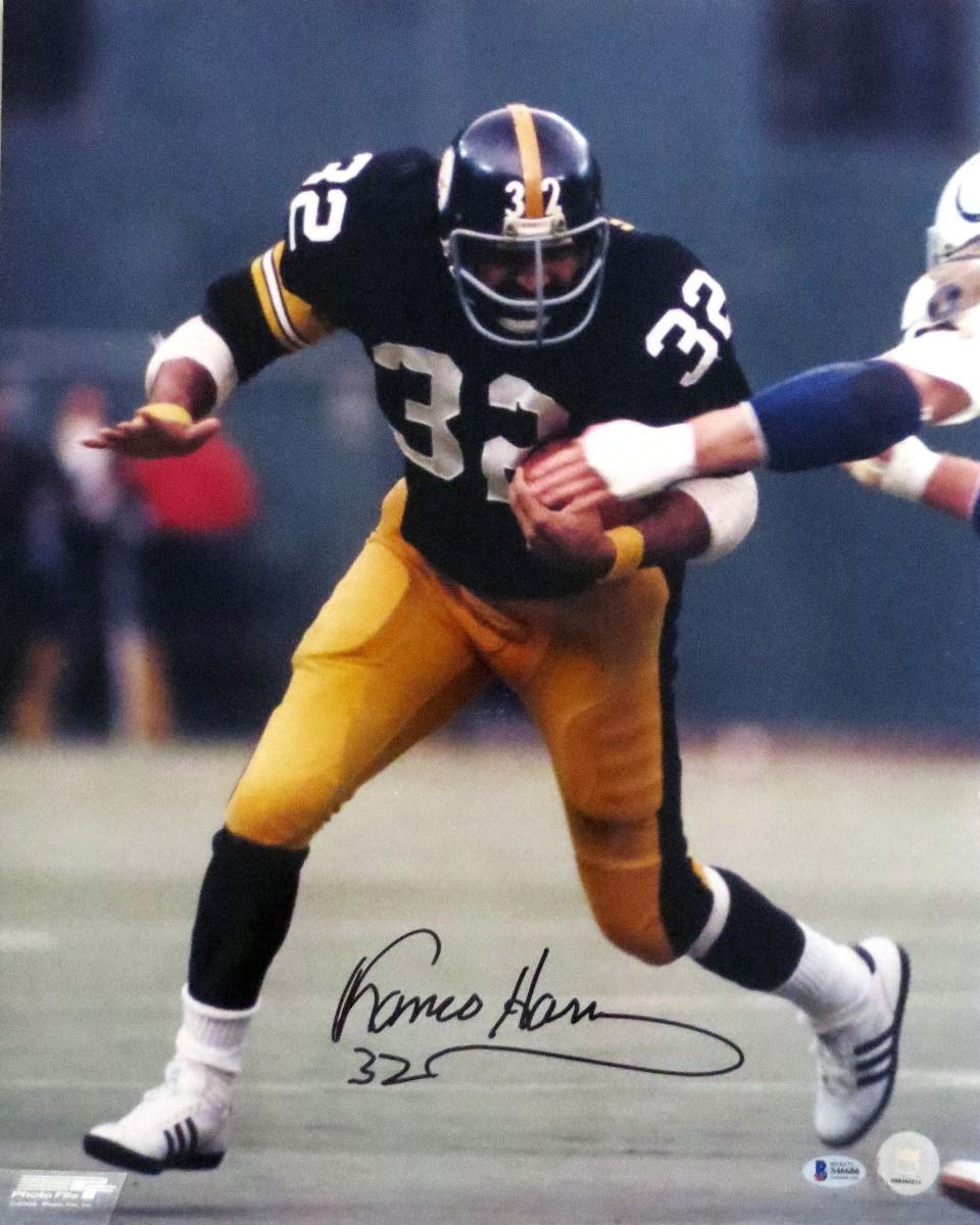 Franco Harris Autographed Signed Pittsburgh Steelers 16x20 Photo