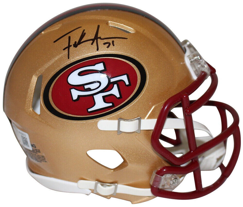 Frank Gore Autographed Signed San Francisco 49Ers 96-08 Speed Mini Helmet  Beckett