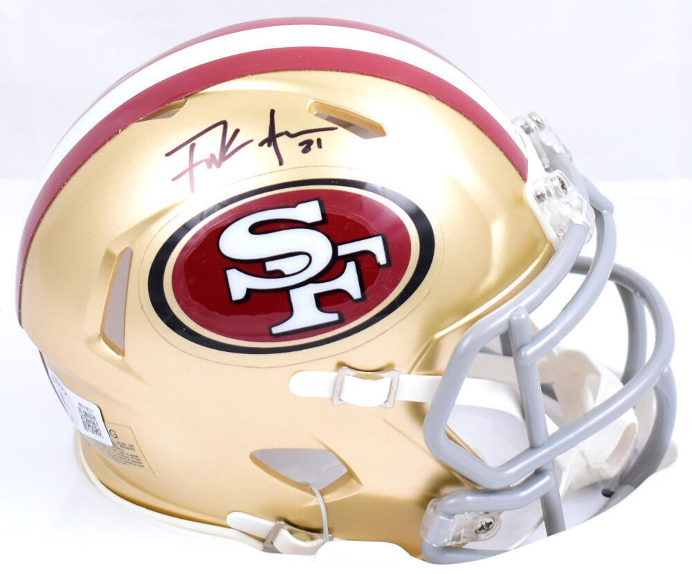 Frank Gore Autographed Signed San Francisco 49Ers Speed Mini Helmet-Beckett  W Hologram