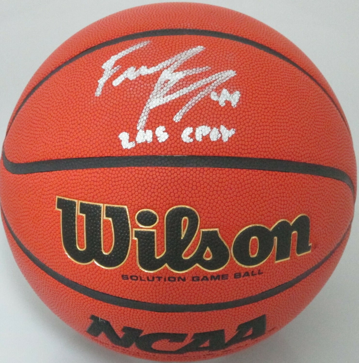 Frank Kaminsky Autographed Signed Badgers Authentic Ncaa Wilson