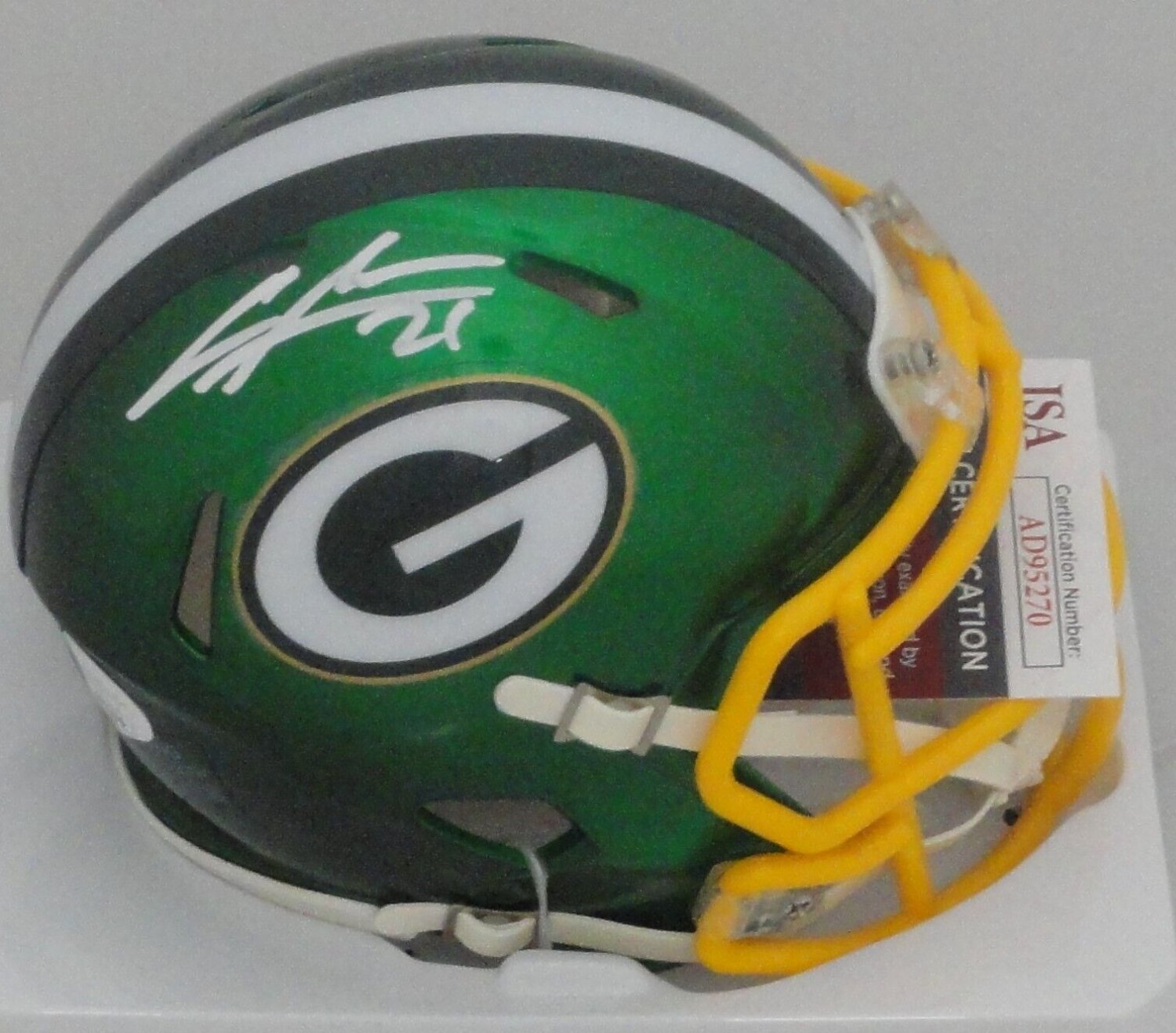 Framed Charles Woodson Green Bay Packers Autographed Green