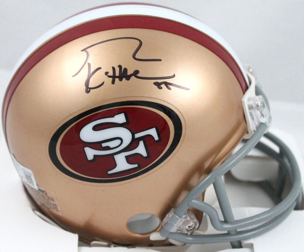 George Kittle Autographed Signed San Francisco 49Ers Mini Helmet-Beckett W  Hologram