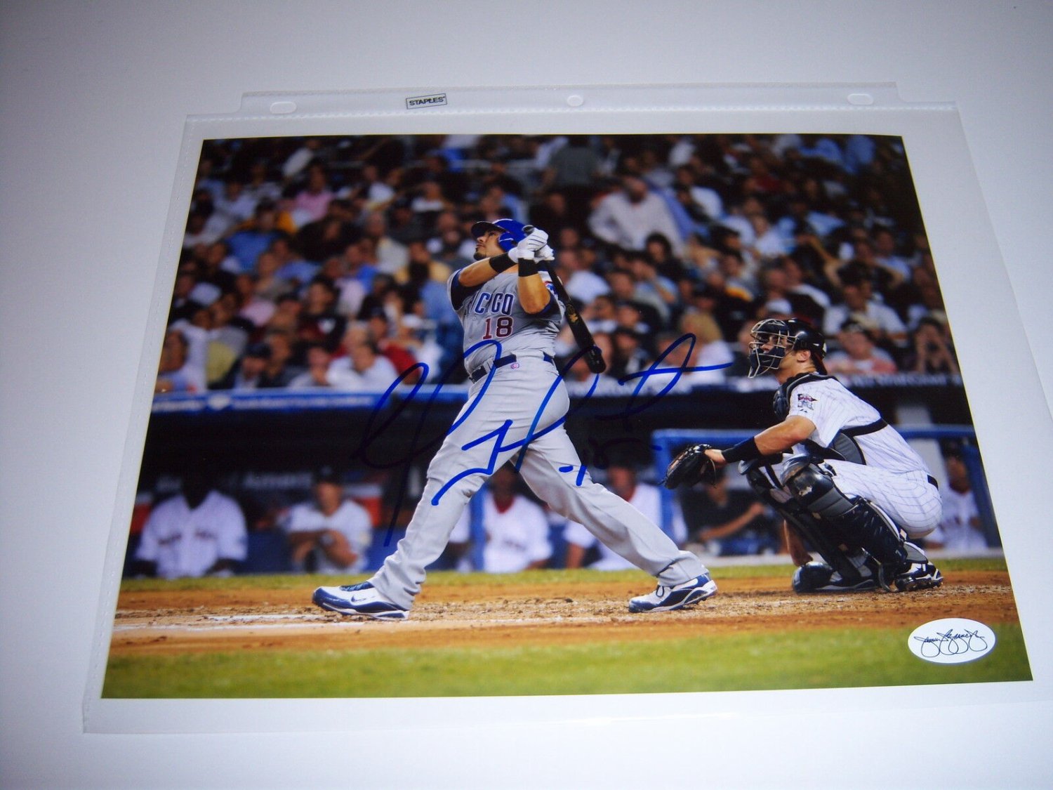 Geovany Soto Autographed Signed Chicago Cubs JSA/COA Photo