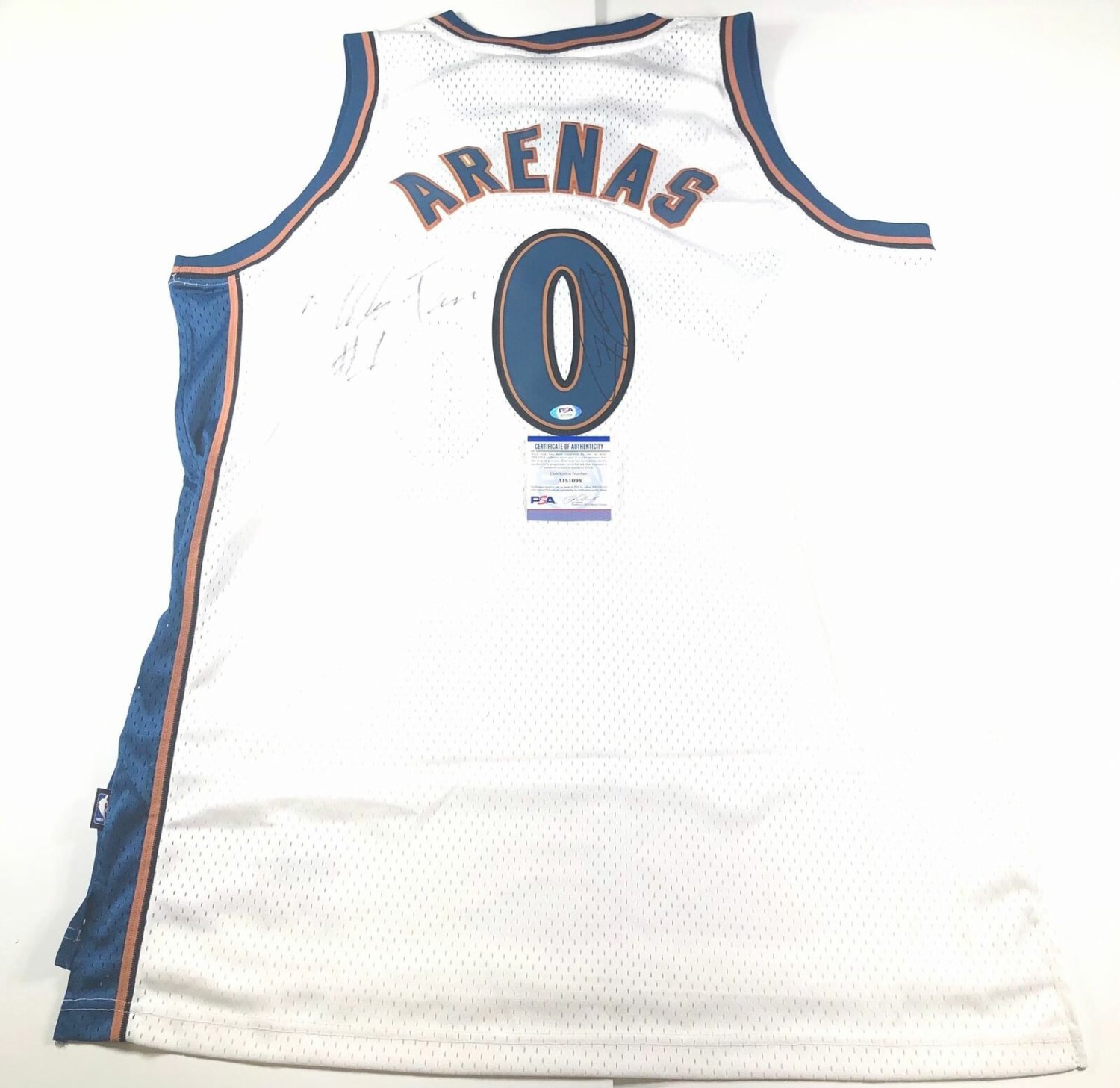 gilbert arenas jersey
