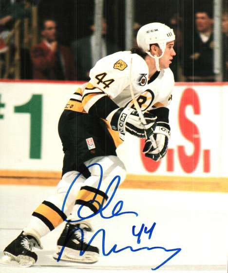 Autographed Glen Murray 8x10 Boston Bruins Photo 