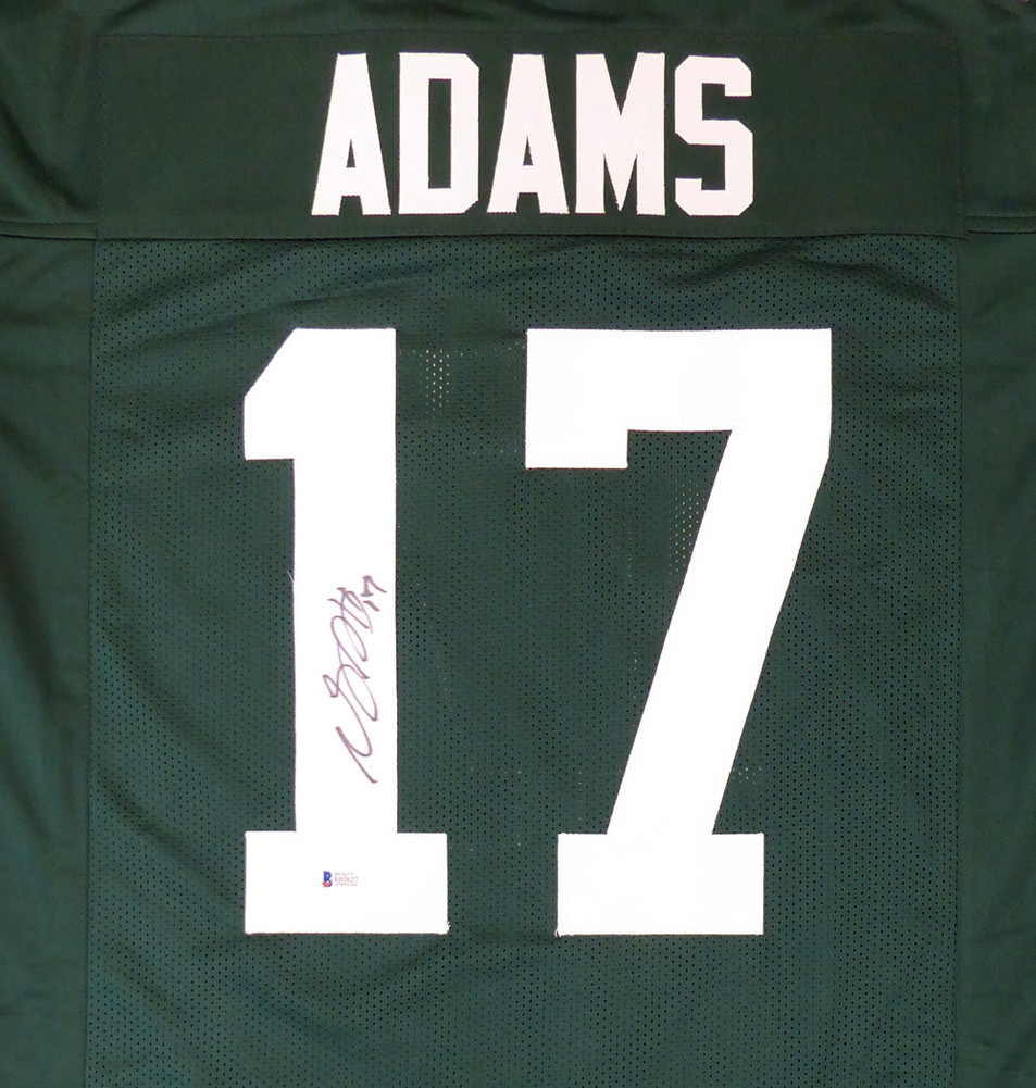 davante adams autographed jersey