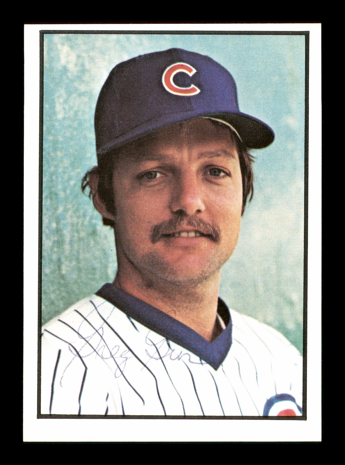 Greg Gross Autographed Signed 1978 Sspc Card #257 Chicago Cubs #172385