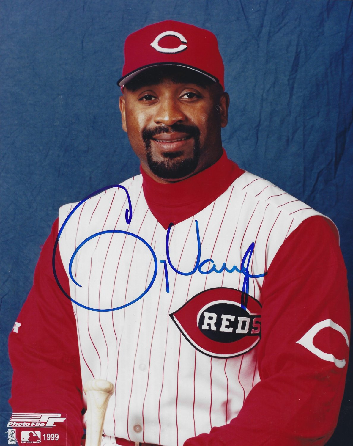 Greg Vaughn Autographed Signed 8X10 Cincinnati Reds Photo Autographs