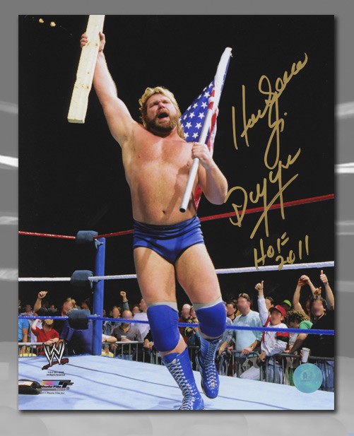 HACKSAW JIM DUGGAN WWE WRESTLING SIGNED PHOTO PRINT AUTOGRAPH 