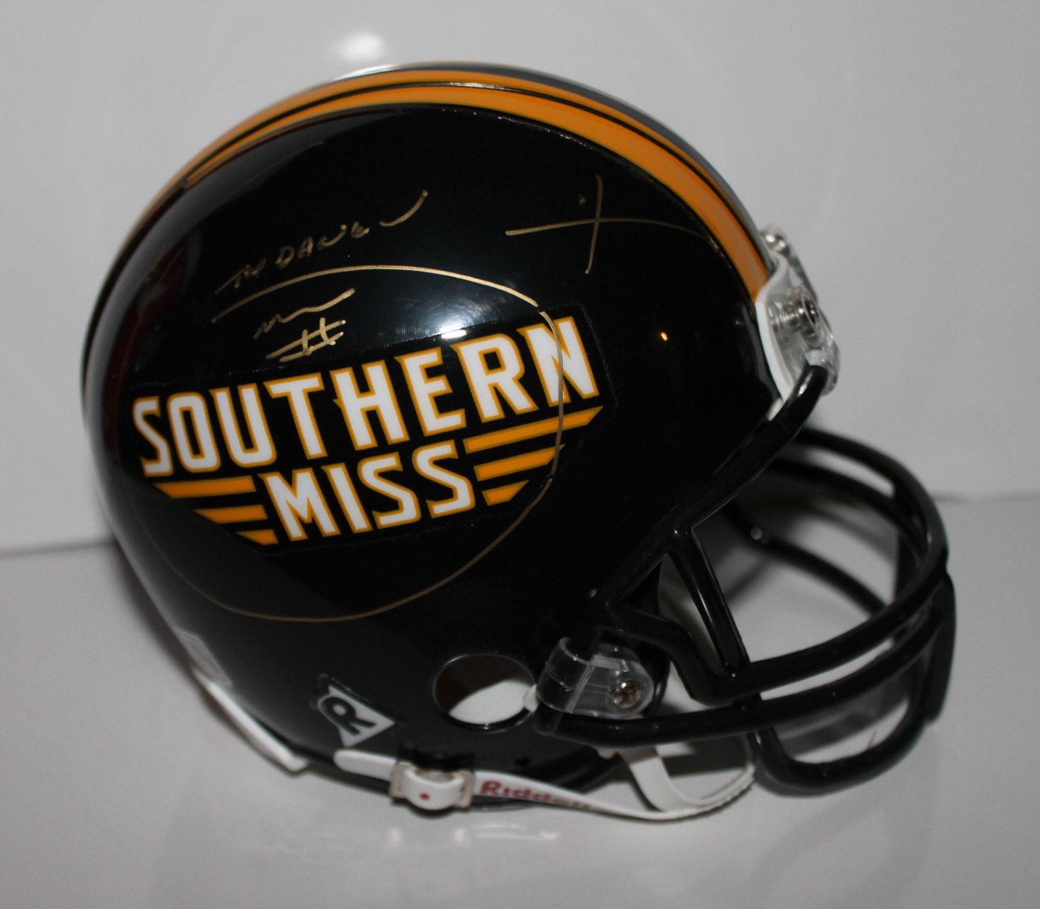 Hanford Dixon Southern Miss Golden Eagles Autographed Signed Mini Helmet  Inscribed Top Dawg