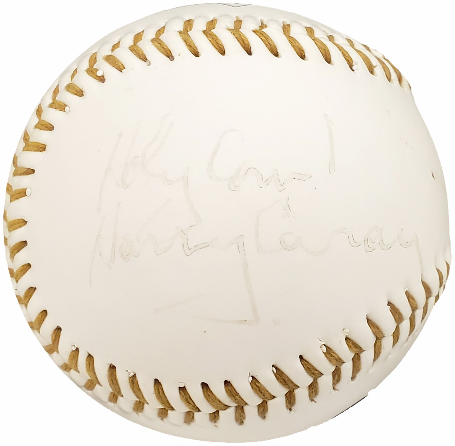 Harry Caray Autographed Signed Official Fotoball Baseball Chicago Cubs  Announcer Holy Cow PSA/DNA