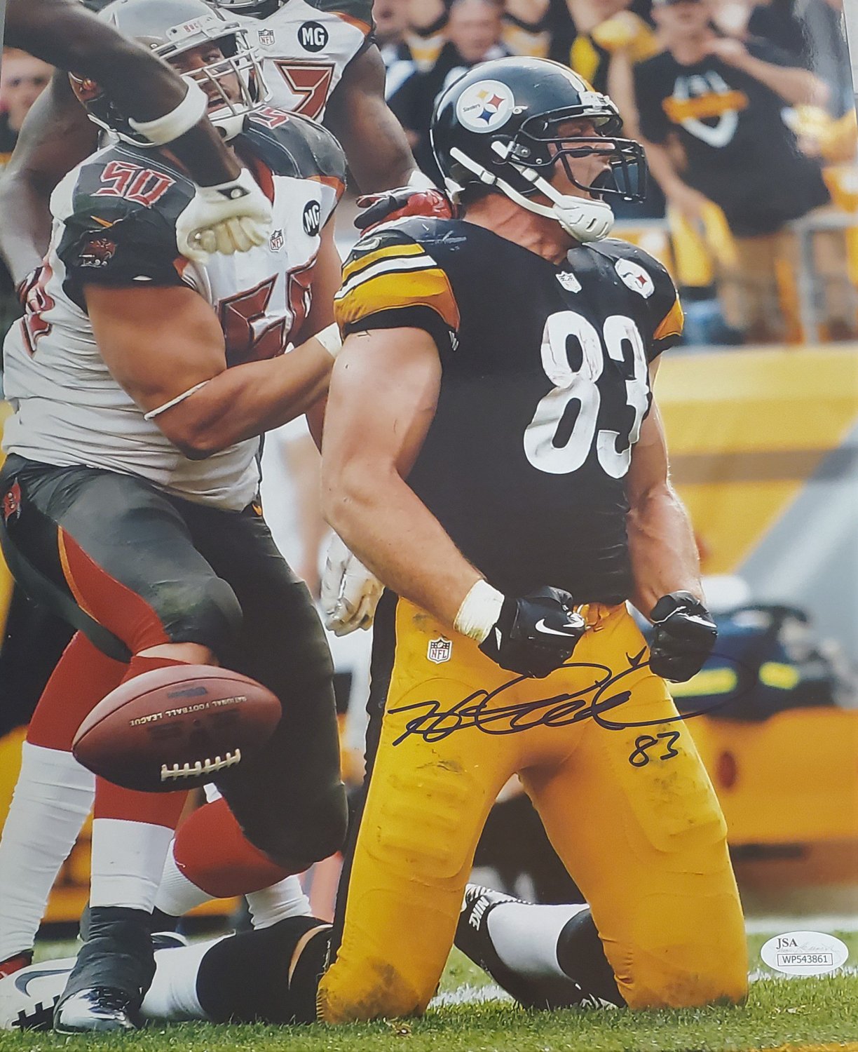 Heath Miller Autographed Jersey