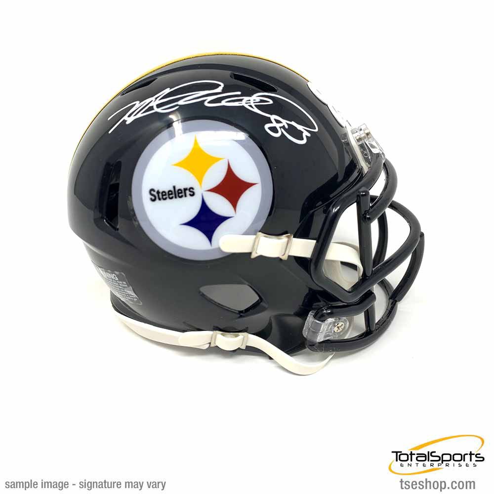 Heath Miller Autographed Signed Pittsburgh Steelers Black Speed