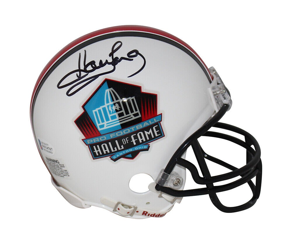 Howie Long Autographed Signed Hall Of Fame Mini Helmet Beckett