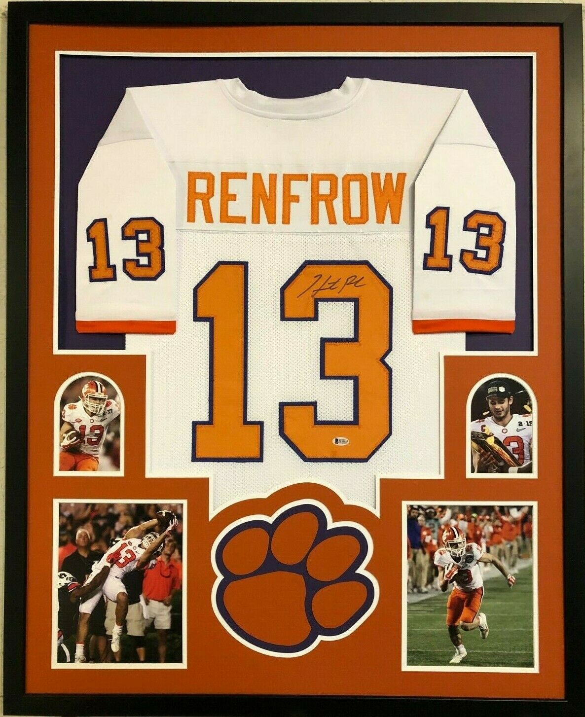 Hunter Renfrow Autographed Signed 