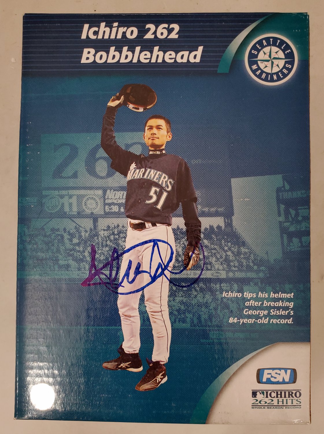 Ichiro Suzuki autographed Jersey (Seattle Mariners) (Ichiro Hologram)